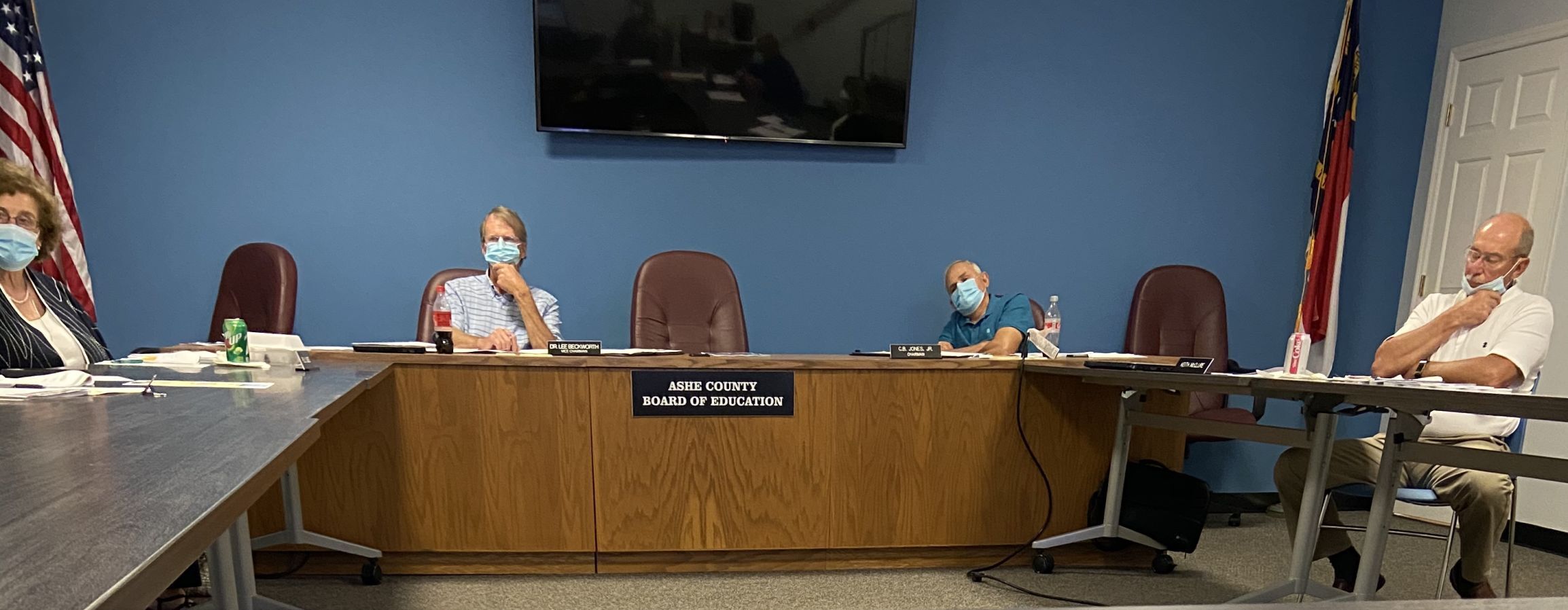 Ashe BOE reopening meeting